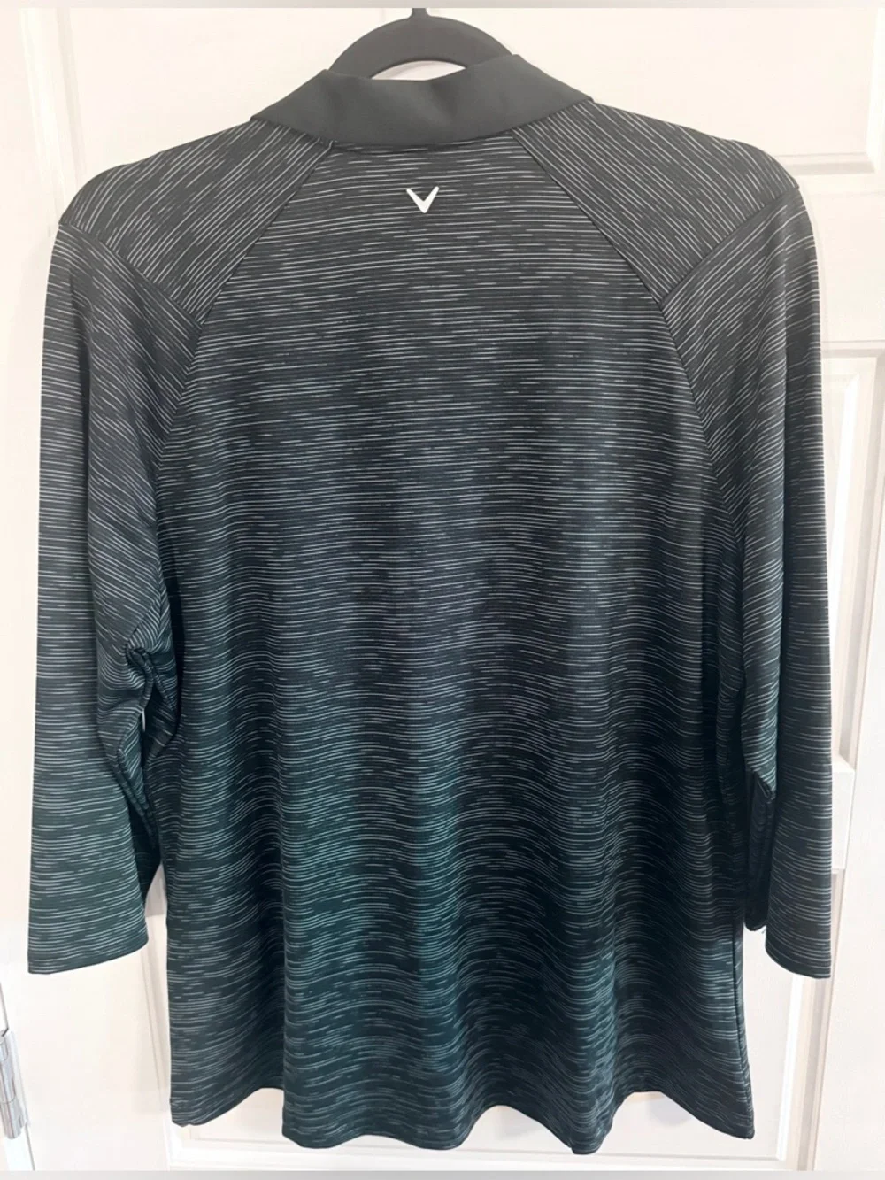 NWT Callaway Black and white Heathered Polo - Picture 5 of 5